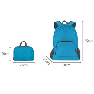 Ultralicht Outdoor Sports Travel Backpack met Custom Logo Print Pattern Zipper sluiting