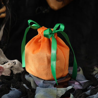Drawstring Design Velvet Candy Gift Bag voor bruiloften en feesten Gepersonaliseerd logo geaccepteerd