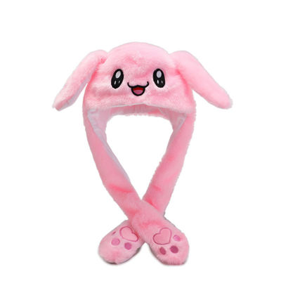 Koreaanse versie Rabbit Ear Hat in vrije grootte voor lente en herfst mode borduurwerk