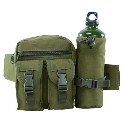 Op maat gemaakte kleur Oem Mensen Camo Tactische Fanny Pack Utility Waist Bag Met Waterfles