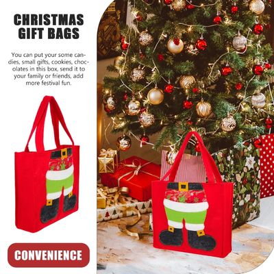 Kerstcadeautjes Tote Bag met handgrepen aangepaste kleur en professionele productie
