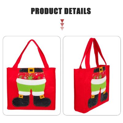 Kerstcadeautjes Tote Bag met handgrepen aangepaste kleur en professionele productie