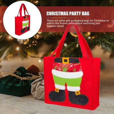 Kerstcadeautjes Tote Bag met handgrepen aangepaste kleur en professionele productie