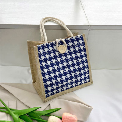Eco-vriendelijke Canvas Clutch Stijl Low Moq Recyclable Plain Hessian Gift Mini Jute Bags