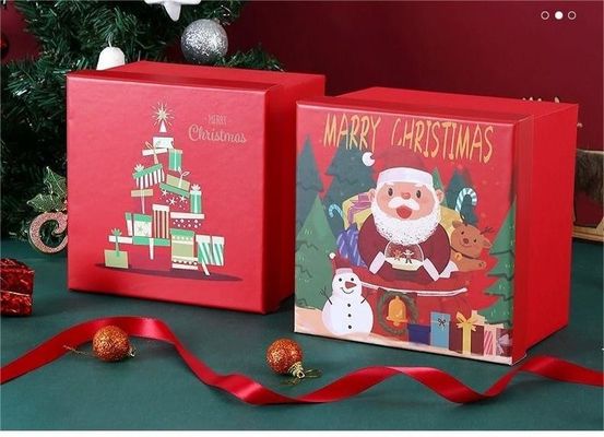Verpakking voor kinderen snoep Nieuwste modieuze kerstcadeautjes met de kerstman en eland