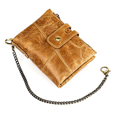 Koeien Mini Echte Lederen Portemonnees Met RFID Blocking En Luxe Gents Aanpassing
