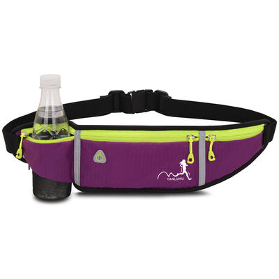 Nylon Outdoor Sports Running Jogging Waist Bag Waterdicht Telefoon Waist Belt Pack Fitness Elastiek Fanny Pack