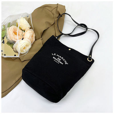 Grote Canvas Tote Bag voor vrouwen Sublimatie Grote Grijze Strandtas Op maat gemaakte kleur