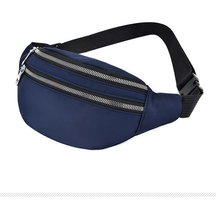 Gepersonaliseerde vrouwen Nylon gordel tas waterdicht kruis lichaam Fanny Waist Pack met materiaal