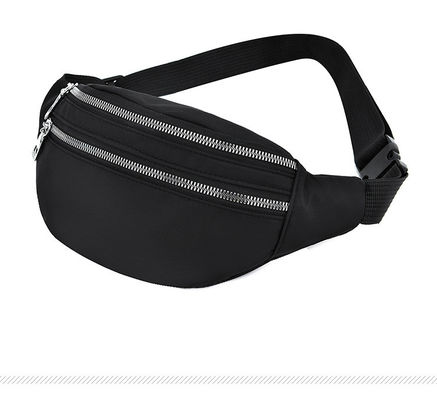 Gepersonaliseerde vrouwen Nylon gordel tas waterdicht kruis lichaam Fanny Waist Pack met materiaal