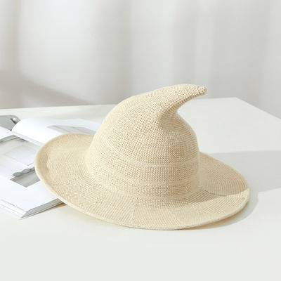 2023 Halloween Party Witch Hat Unisex wol gebreide hoed voor modieuze en veelzijdige stijl