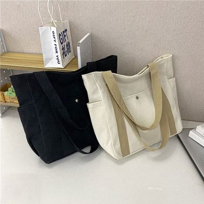 Dagelijks schoolleven Aanpassing Kleuren Grote Canvas Crossbody Tassen voor mannen en vrouwen