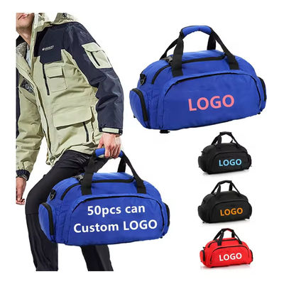 Gepersonaliseerde kleur Gym Duffel rugzak mannen waterdichte reistas met schoenencompartiment