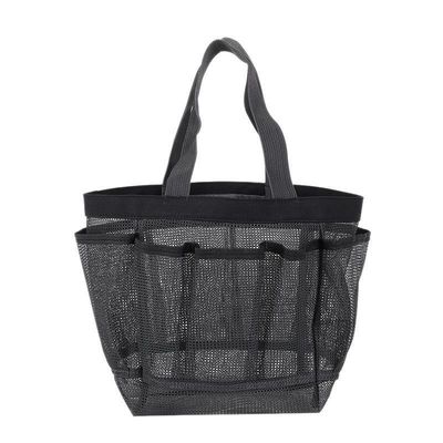 Mesh Beach Tote Bag voor de opslag van cosmetica en zwembroeken voor vrouwen tijdens de zomervakantie
