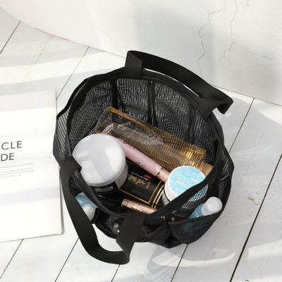Mesh Beach Tote Bag voor de opslag van cosmetica en zwembroeken voor vrouwen tijdens de zomervakantie