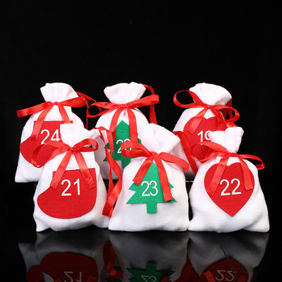Velvet draadtassen voor kerst huwelijkscadeautassen Velvet kleding sieraden zakken