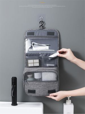 Zipper sluiting Reis waterdicht Cosmetische bagage voor mannen voor stijlvolle mannen onderweg