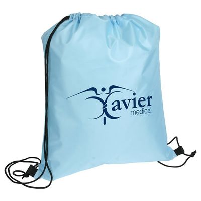 OEM/ODM Geaccepteerd Custom Logo Polyester Drawstring Rugzak voor reizen en sporten