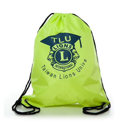 OEM/ODM Geaccepteerd Custom Logo Polyester Drawstring Rugzak voor reizen en sporten
