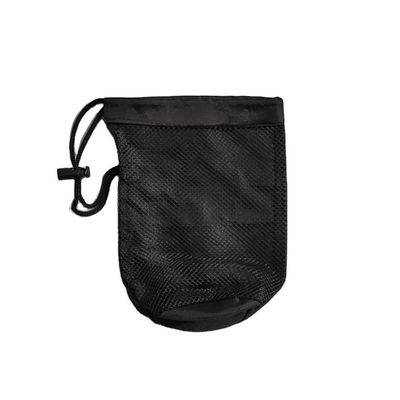 Custom Logo Kleine Nylon Mesh Net Storage Drawstring Pouch Bag Voor het dragen van zonnebrillen