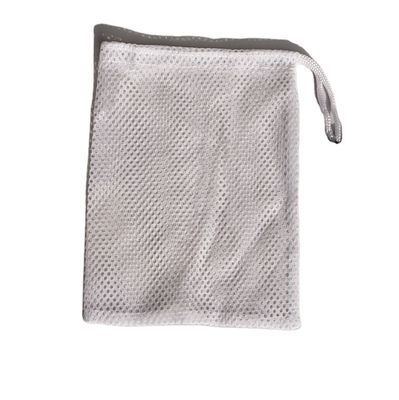 Custom Logo Kleine Nylon Mesh Net Storage Drawstring Pouch Bag Voor het dragen van zonnebrillen