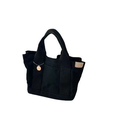 Winkelen Canvas Grocery Tote Bags met touwgreep en ander patroontype