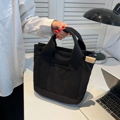 Winkelen Canvas Grocery Tote Bags met touwgreep en ander patroontype
