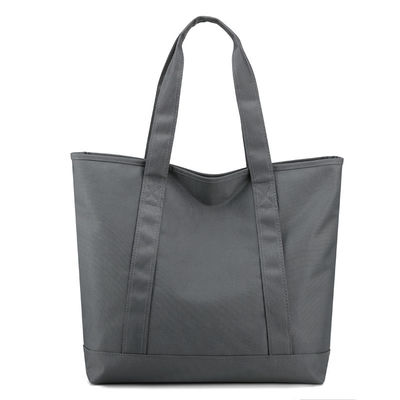 Custom Outdoor Canvas Clutch Tote Bag met zak en rits Nieuwste modieuze stijl