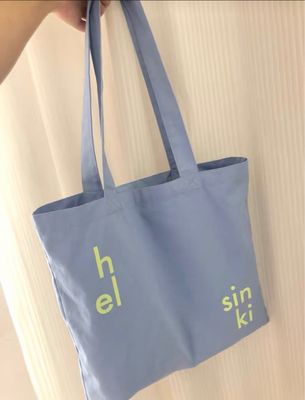 Gepersonaliseerd logo geprint 100% biologisch katoen grote toet zak voor bulk herbruikbaar winkelen