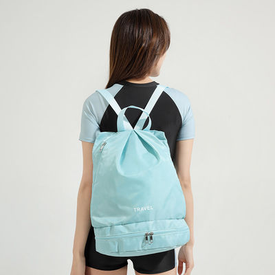 Lichte waterdichte duffelzak voor mannen en vrouwen Custom Logo Print Travel Backpack