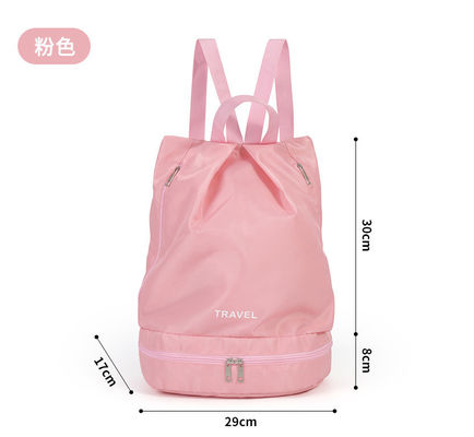Lichte waterdichte duffelzak voor mannen en vrouwen Custom Logo Print Travel Backpack