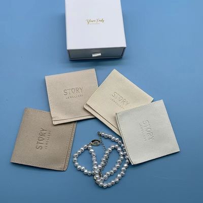 Custom Suede Juwelierszak Luxe verpakking voor milieuvriendelijke armbanden