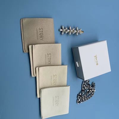 Custom Suede Juwelierszak Luxe verpakking voor milieuvriendelijke armbanden