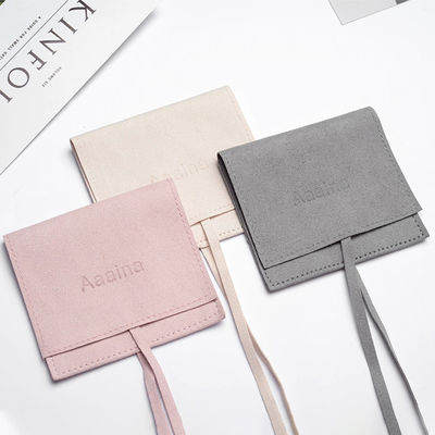 OEM/ODM Acceptabel Suede Microfiber Juwelierszakjes Luxe stijl voor Custom Logo