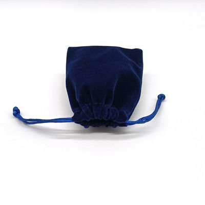 Kleine dobbelstenen oorbel Ketting Geschenk Juwelen Fluwelen Stof Verpakking Tas Draadstreng Suede Tas