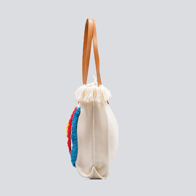 Nieuwste modieuze aangepaste herbruikbare katoenen doek Tote Bag voor vrouwen Printed Logo