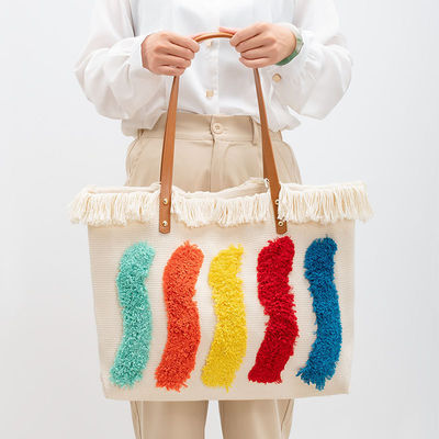 Nieuwste modieuze aangepaste herbruikbare katoenen doek Tote Bag voor vrouwen Printed Logo