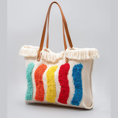 Nieuwste modieuze aangepaste herbruikbare katoenen doek Tote Bag voor vrouwen Printed Logo