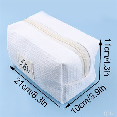 Print Patroon Type Polyester Make-up Bag Multifunctionele Custom Cosmetic Bag met handvat
