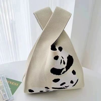 Populaire vrouwen handtas Custom Polyester Woven Bag Mini Tote Winkeltasjes