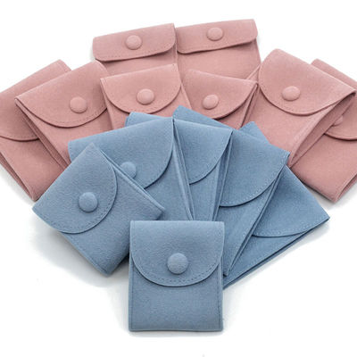 Gepersonaliseerde Armband Verpakking Juwelen Tas Geschenk Envelop Microfiber Tas Gepersonaliseerd Logo