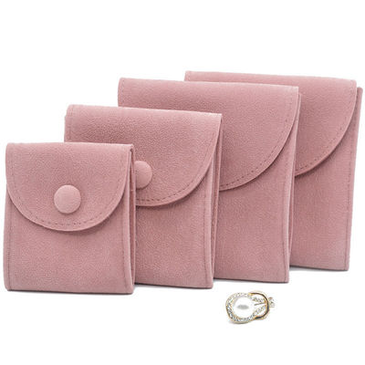 Gepersonaliseerde Armband Verpakking Juwelen Tas Geschenk Envelop Microfiber Tas Gepersonaliseerd Logo