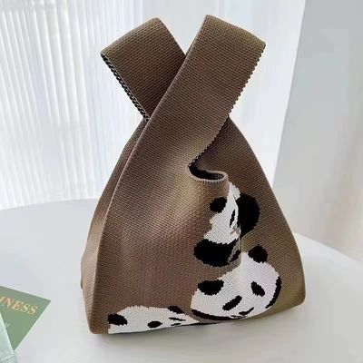 Populaire vrouwen handtas Custom Polyester Woven Bag Mini Tote Winkeltasjes