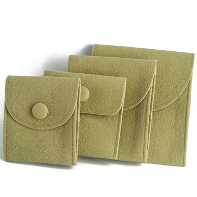 Gepersonaliseerde Armband Verpakking Juwelen Tas Geschenk Envelop Microfiber Tas Gepersonaliseerd Logo