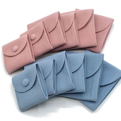 Gepersonaliseerde Armband Verpakking Juwelen Tas Geschenk Envelop Microfiber Tas Gepersonaliseerd Logo