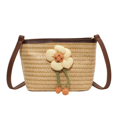 Promotie Zomervakantie Mode Vrouwen Daisy Bucket Schoudertas met Custom Logo