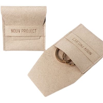 Kleine gevouwen fluwelen sieraden zak De perfecte oplossing voor custom sieraden verpakking