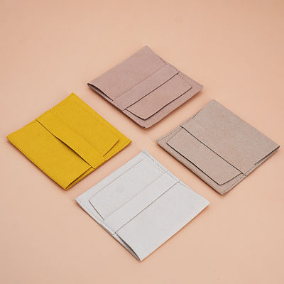 Custom logo sieraden zak verpakking met aangepaste kleur en microfiber envelop