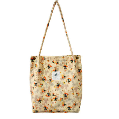Open sluiting Corduroy Tote Bag Perfect voor vrouwen kantoor school winkelen en reizen behoeften