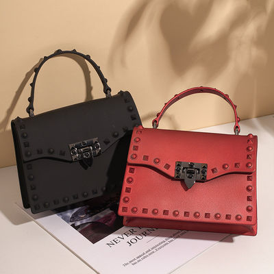 2022 Luxe Jelly Bag Nieuwste modieuze PVC schouder handtas met rits sluiting